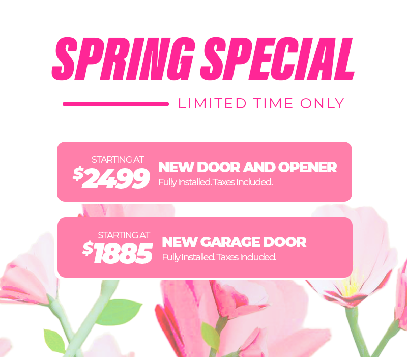 Spring Special Offers